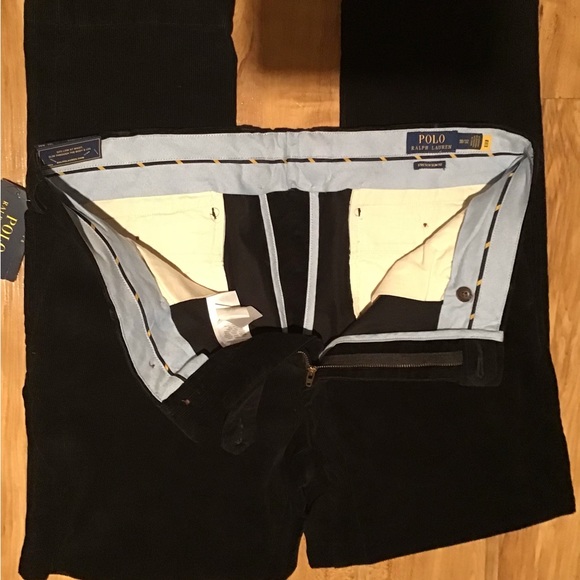 Ralph Lauren corduroy mens pant straight slim fit size 36 x 34 - Picture 4 of 8